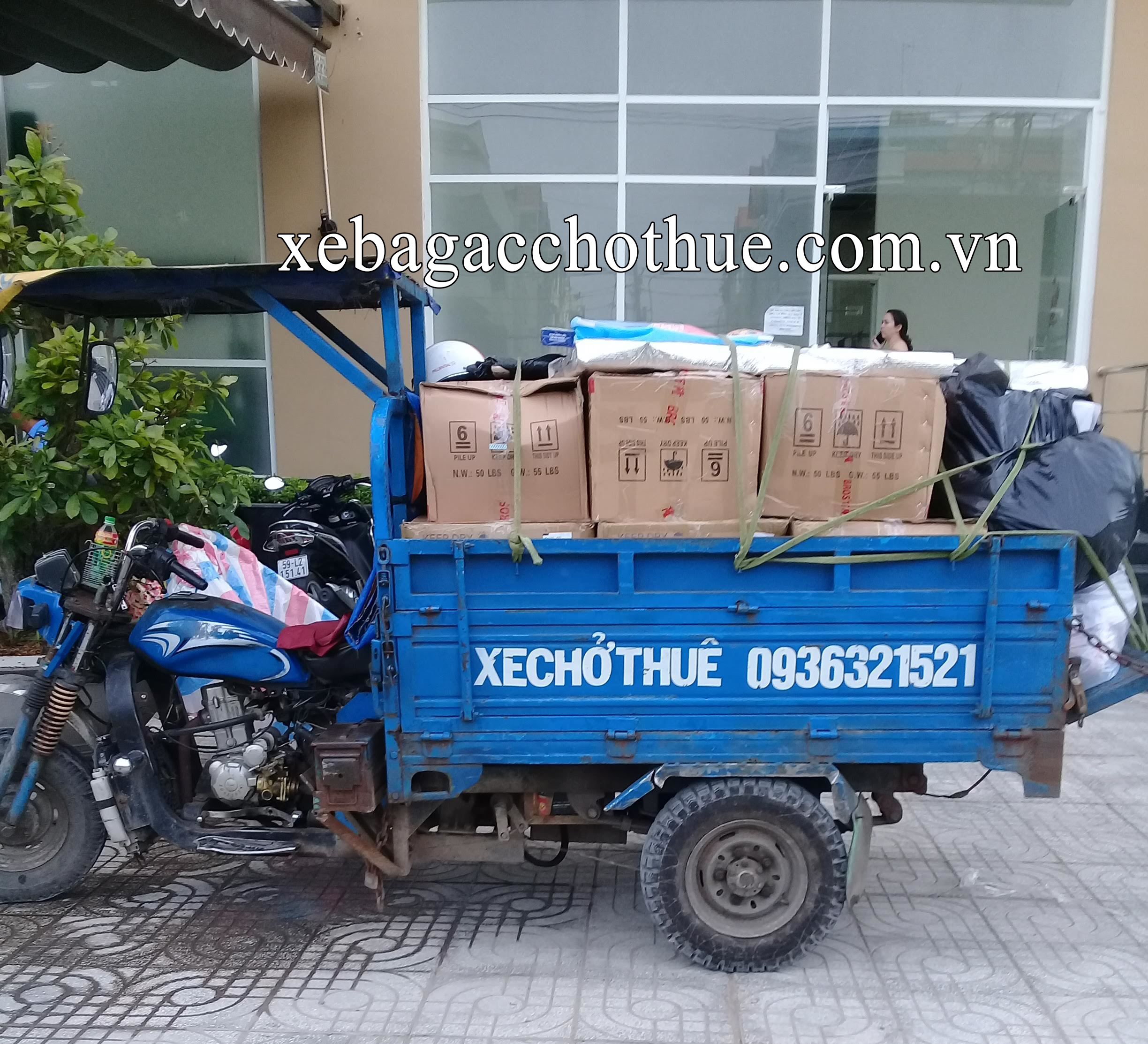  Dịch vụ xe ba gác chở thuê chất lượng giá rẻ tại Bình Thạnh