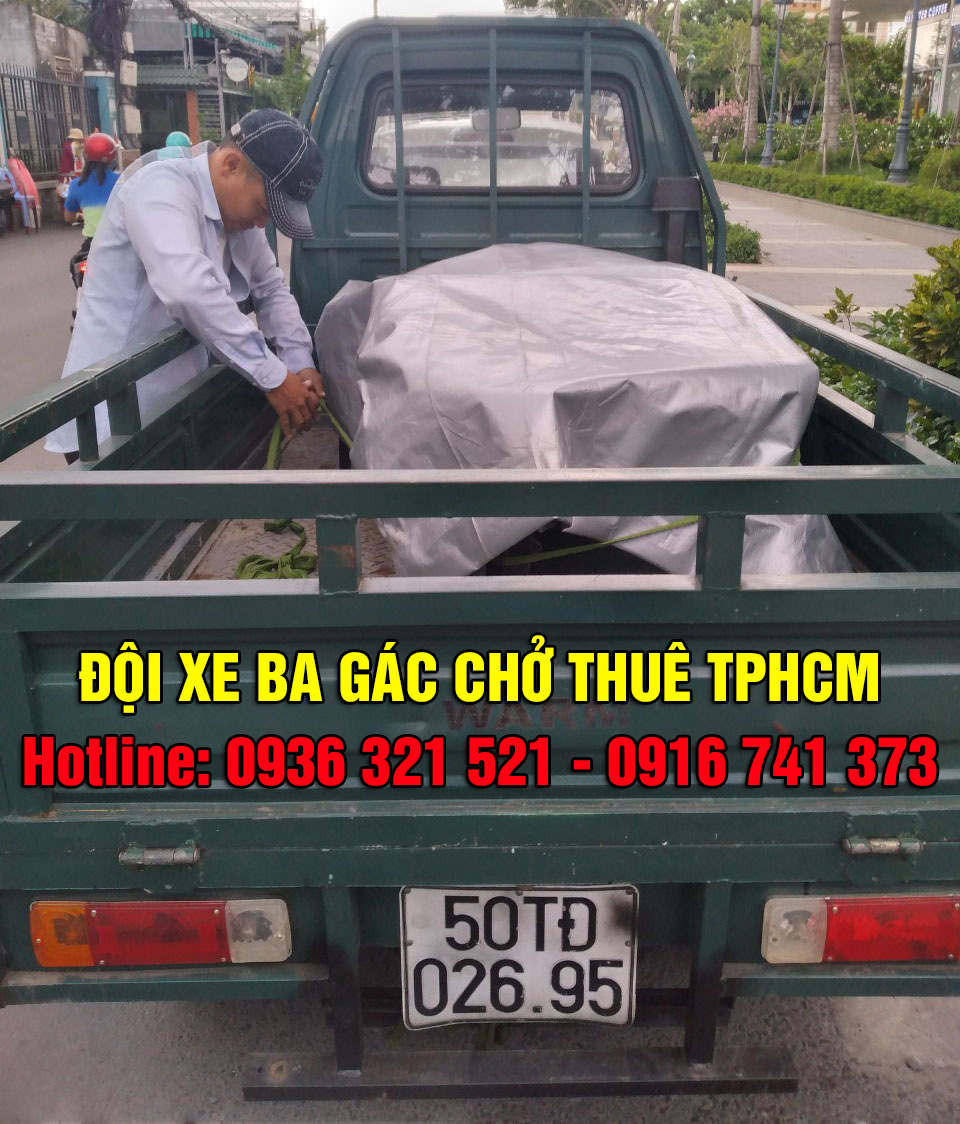  Xe ba gác chở thuê quận Tân Phú