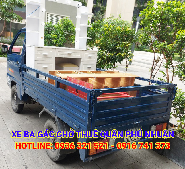  Xe ba gác chở thuê quận Phú Nhuận